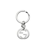 Portachiavi Gucci Uomo Silver Britt in Argento YBF22812200100U - YBF22812200100U